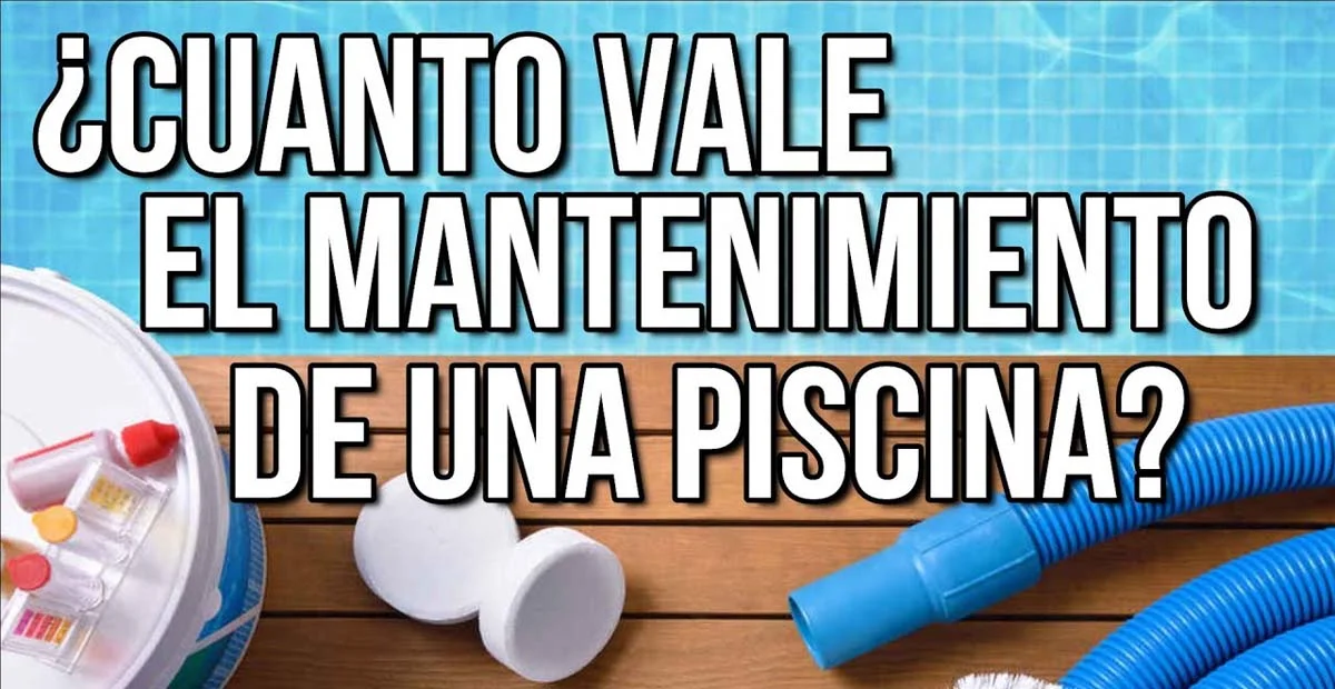 Costo mensual de mantenimiento de piscina